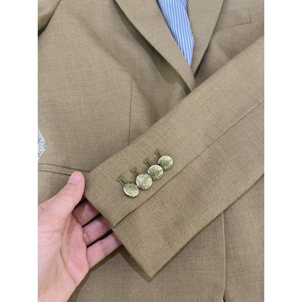 Classic Tan Women's Blazer - Picture 9 of 16